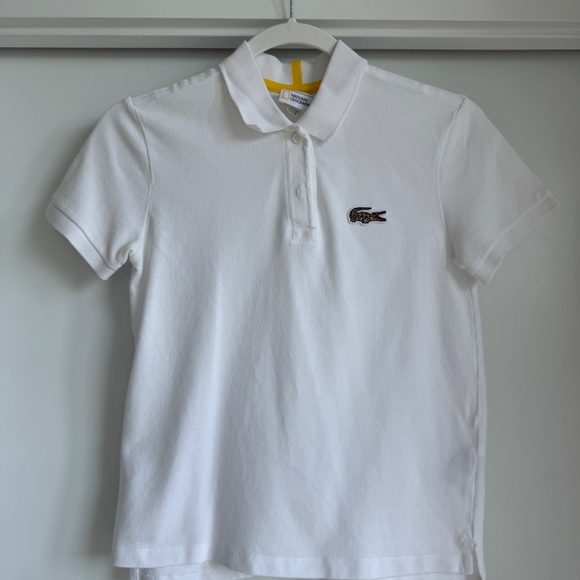Lacoste White Polo Shirt for Women - Picture 5 of 5